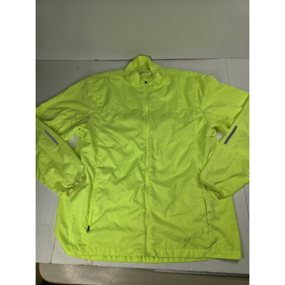 Stillwater Supply Co Windbreaker Jacket Men's L Large Mesh Reflectent Rain